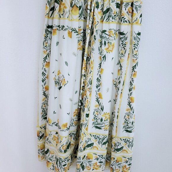 Antonio Melani x Style by Simkins Hannah Floral V-Neck Maxi Dress Size 8 - Picture 3 of 15